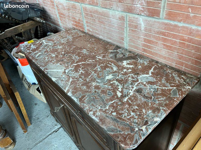 Commode dessus marbre (image 2)