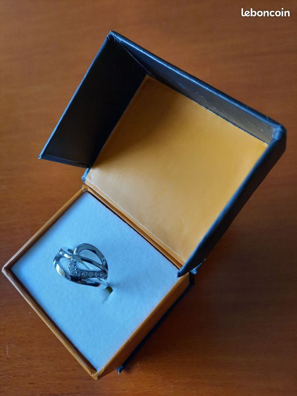 Bague En Argent Massif 925 - Taille 54 (Réf. 92) - Neuve Avec Étiquettes - Modèle Simple