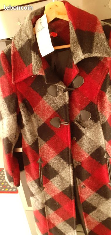 Manteau ecossais femme (image 2)