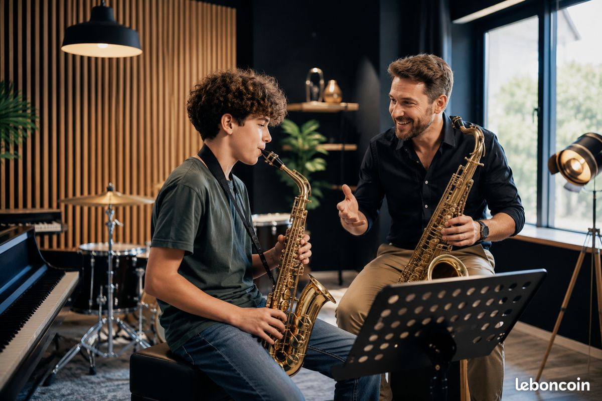 Cours de saxophone – Enfants & Adultes (image 1)