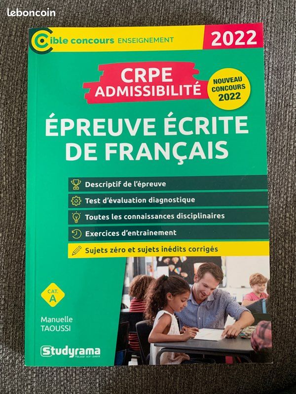 Crpe admissibilité français 2022 (image 1)