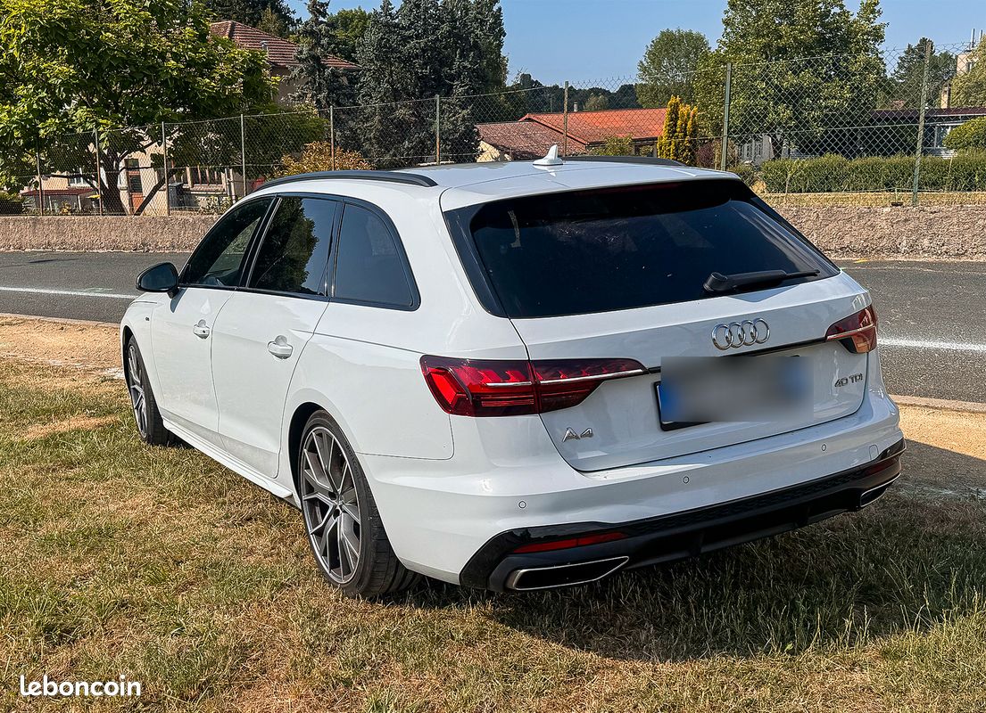 Audi A4 Avant S line 40 TDI 190 S tronic – Pano – Virtual Cockpit – 19” + roues hiver 18” – Garantie (image 2)