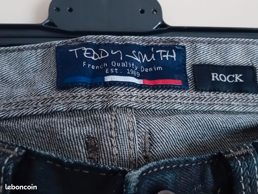 Jean bleu foncé Teddy Smith (image 4)