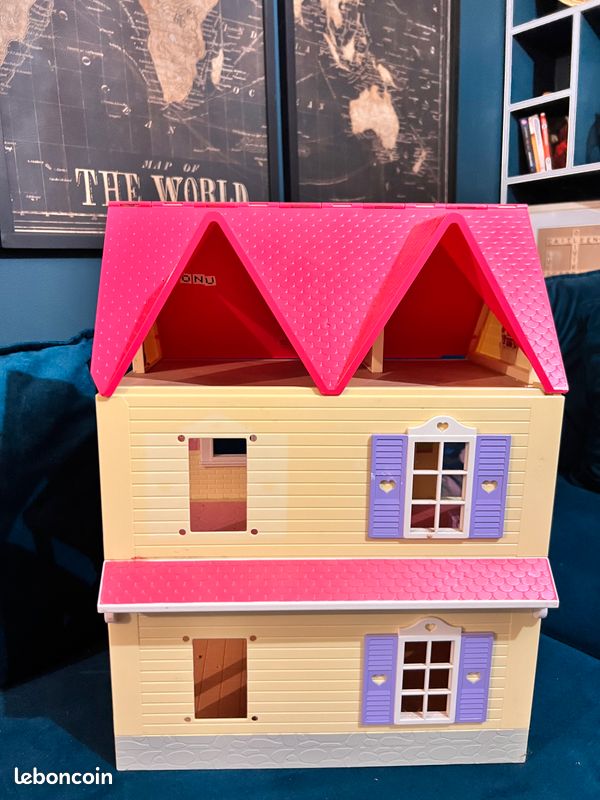 Lot de Barbie + maison (image 2)