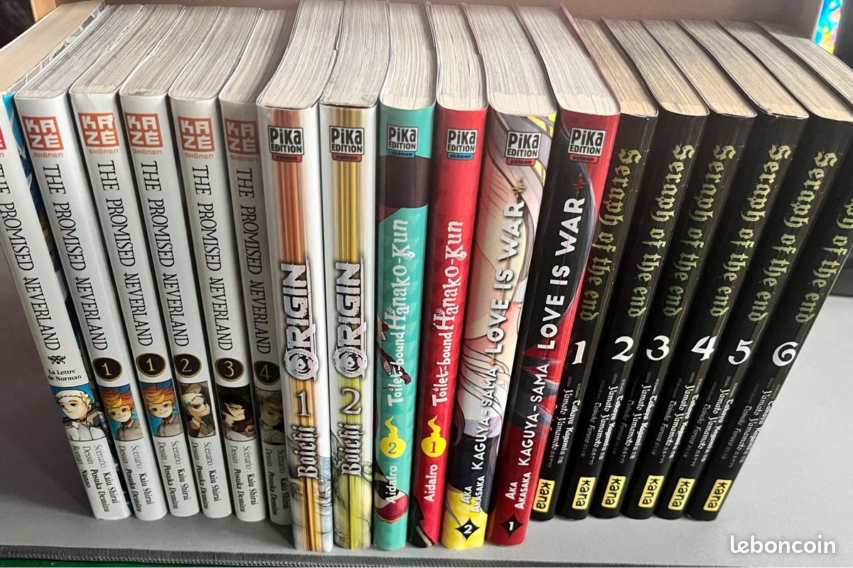 Lot de 18 manga - Livres