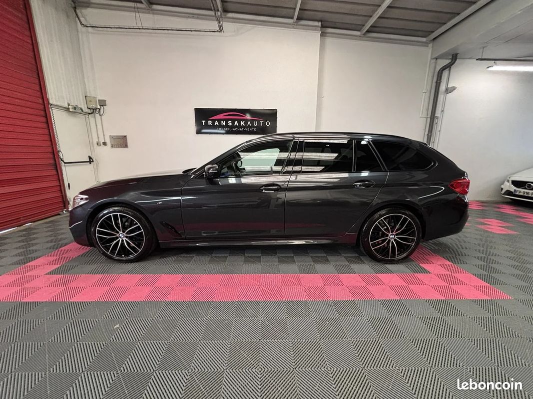 BMW 530d TOURING M SPORT XDRIVE 265 CH BVA8 – TOIT PANORAMIQUE - CAMÉRA 360° - GARANTIE (image 2)