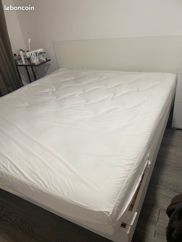 Lit et matelas tout neuf 180/200 (image 1)