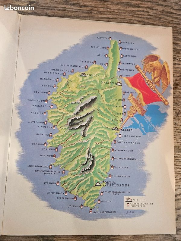 Livre bd Asterix en Corse- EO de 1972 (image 4)