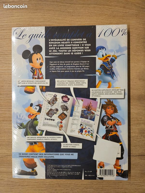 Kingdom Hearts 2 - Guide Officiel PS2 Neuf Sous Blister | Édition PAL, éditeur Square Enix