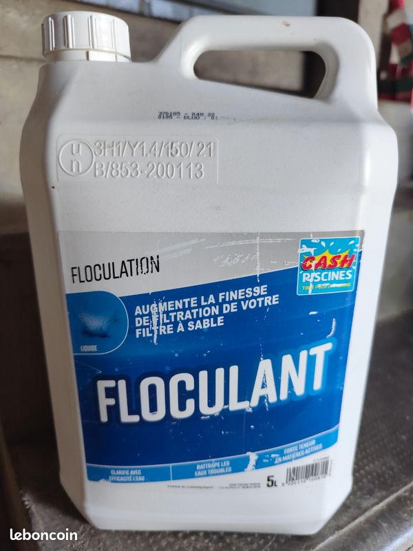 Bidon floculant neuf (image 1)