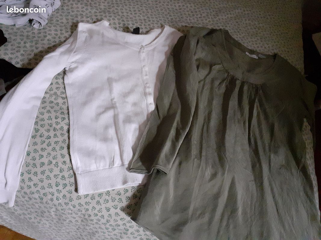 Lot de 10 vêtements femme taille S (image 7)