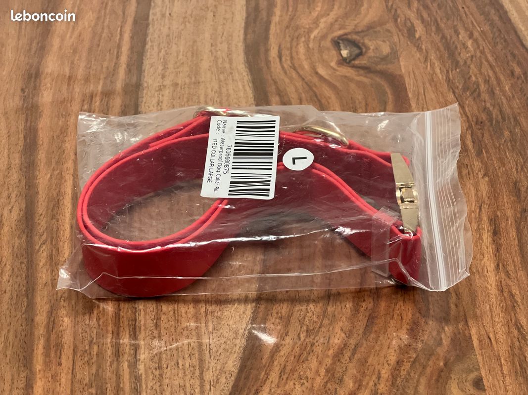 Collier Waterproof pour Chien Cloud Rouge Cherry - Shop Sunny Tails (image 3)