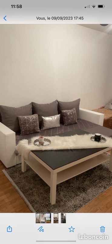 Canapé angle CLICK AND COLLECT (image 1)