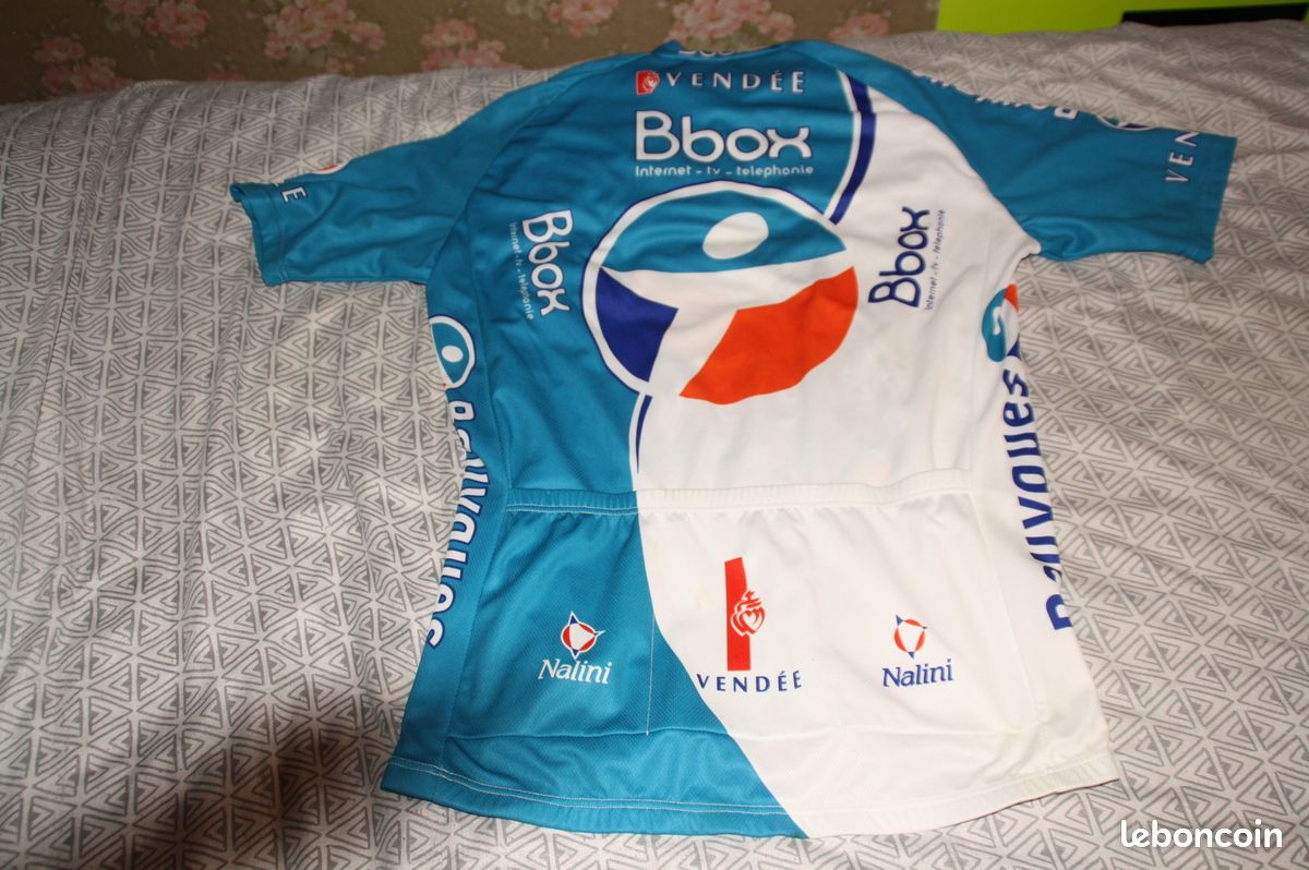 Maillot equipe cyclisme bouygues telecom - Équipements vélos