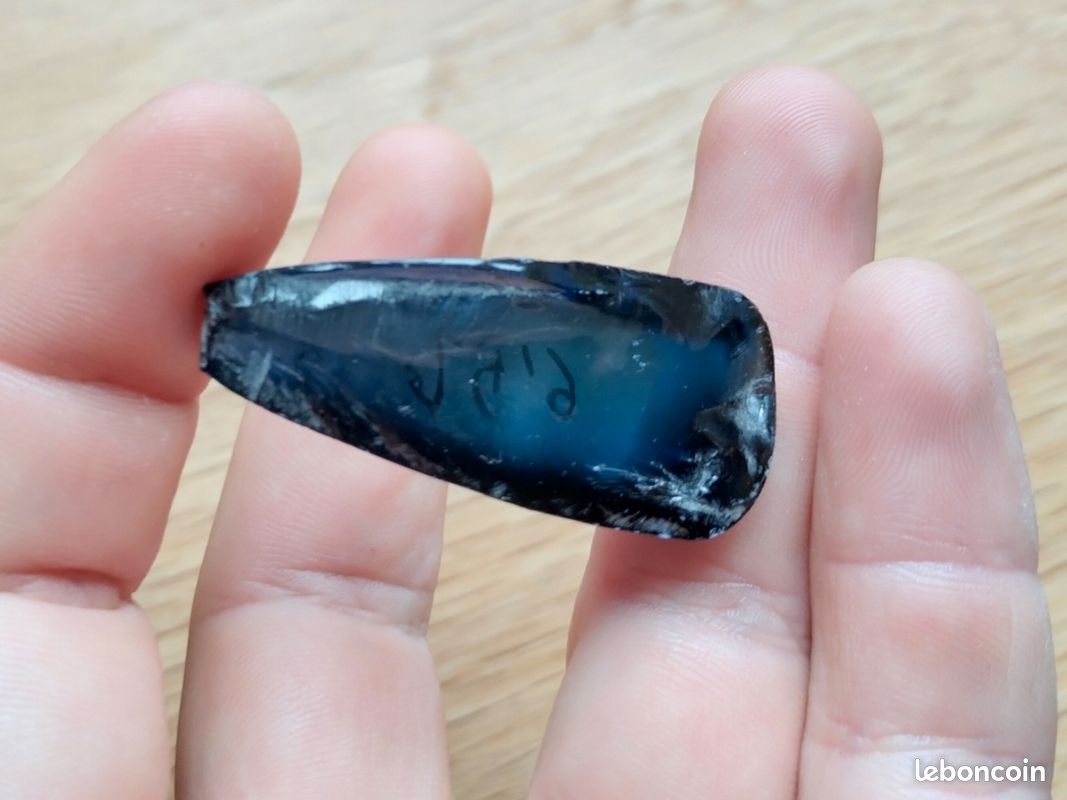 Saphir Verneuil Bleu Birman 10x10x10mm - Neuf Sans Emballage, Pierre Précieuse