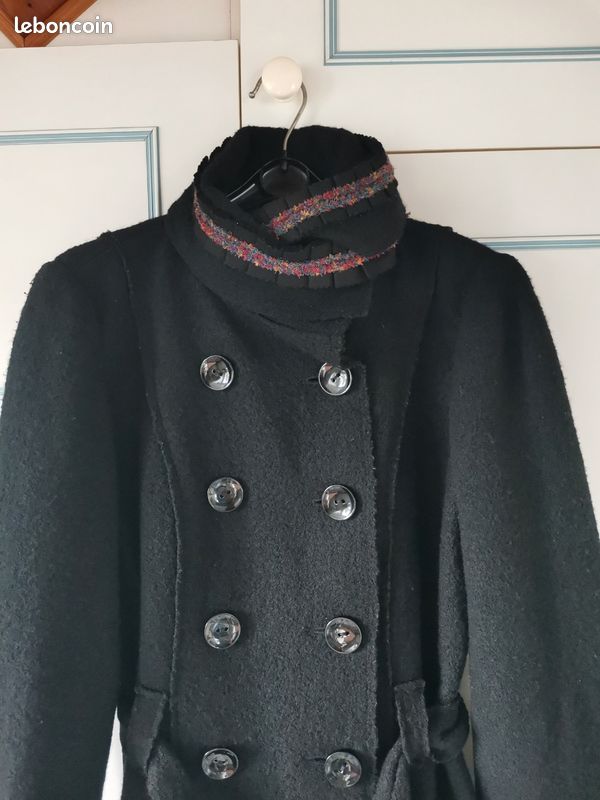 Manteau laine Active Creation (image 4)