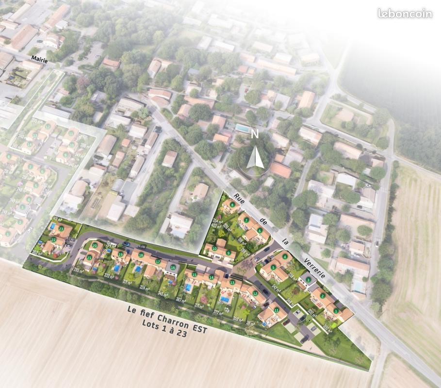 Terrain 295 m² Verines · à Vérines · 86 304 €