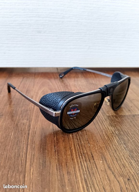 Lunettes de soleil Vuarnet Glacier - Noires Skilynx, Neuves (image 5)