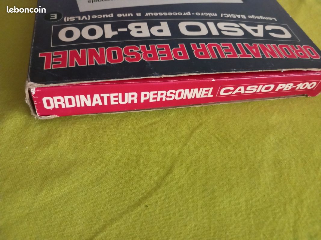 Ordinateur personnel casio PB-100 en boite (calculatrice) vintage 1984 (image 3)