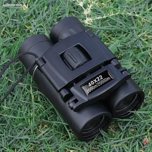 Mini Jumelles Pliables Flintronic 30x60 - 8x Grossissement HD - Compactes Et Légères Pour Randonnée, Chasse, Observation Oiseaux