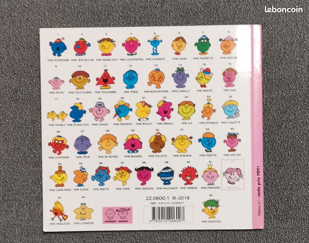 Livre MME CÂLIN - collection Monsieur Madame (image 2)