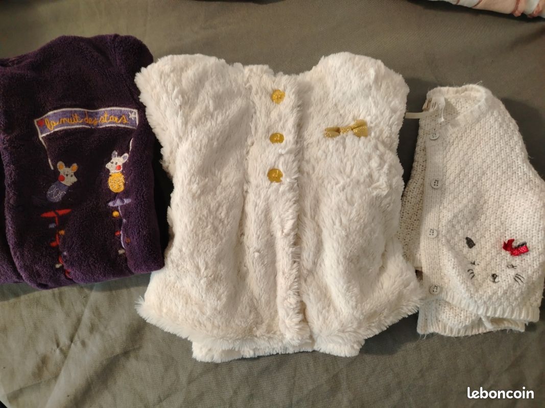 Lot De Vêtements Pour Fille 9-12 Mois - Occasion Très Bon état