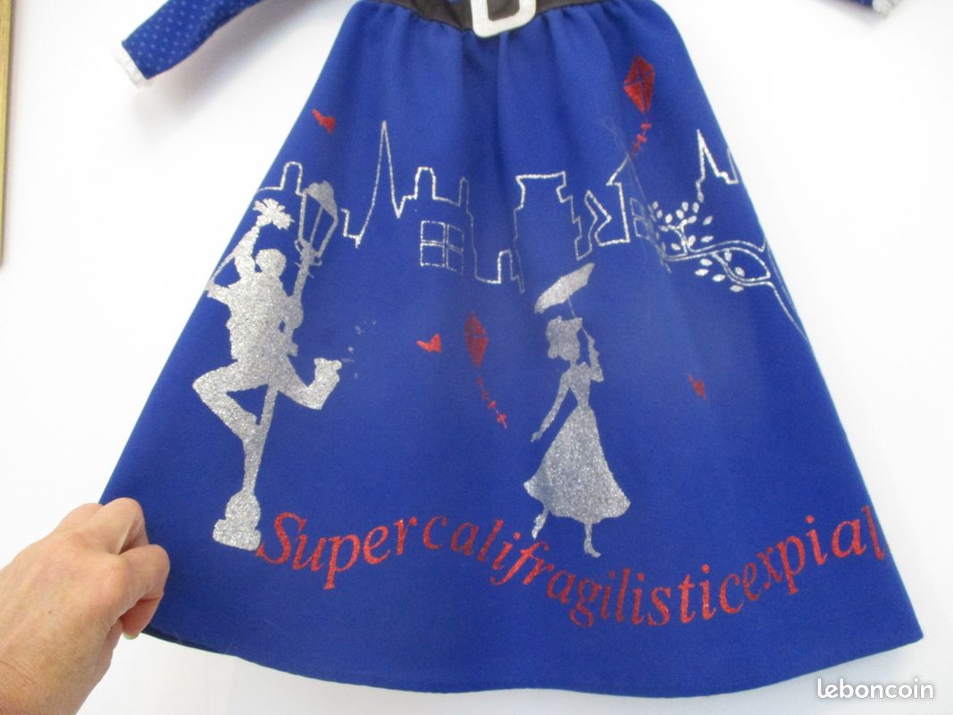 EnfantsVêtements pour fillesDéguisementsDisney Déguisements Dressing du membre Articles similaires Déguisement anglais de Marie Poppins taille 4/5 ans Disney (image 4)