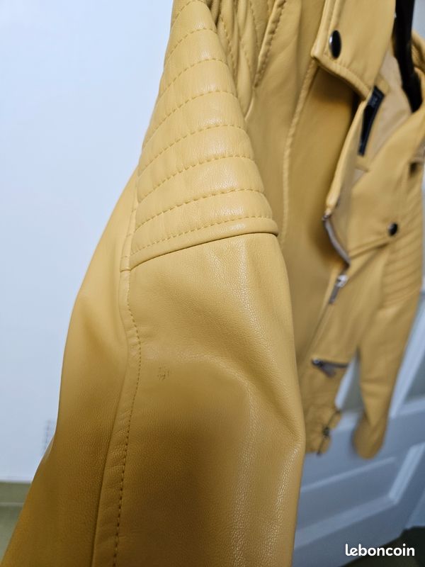 Veste fille effet perfecto 9 ans (image 6)