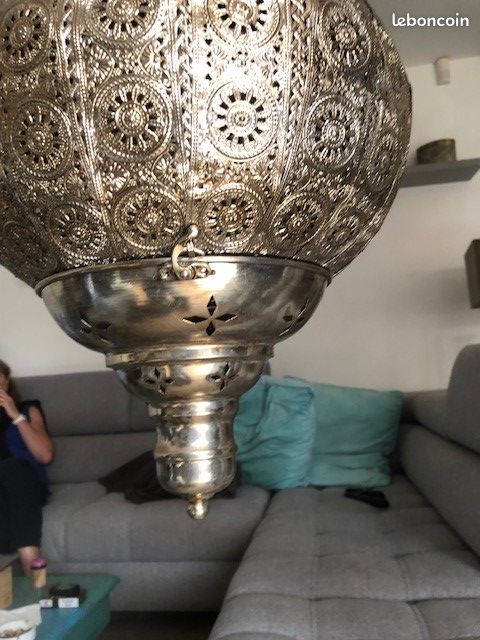 Lampe ronde Acier (image 3)