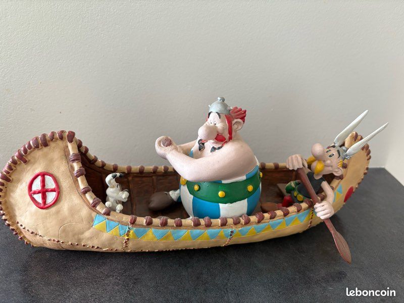Scène Plastoy Astérix - Le Bain De Pied - Atlas - Figurine Neuve