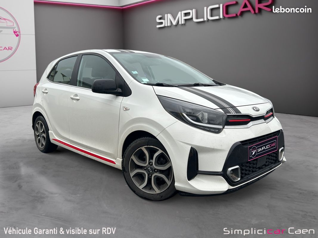 KIA PICANTO 1.2 DPi 84 BVA5 GT Line - CAMERA - CARPLAY - Garantie 12 mois (image 1)