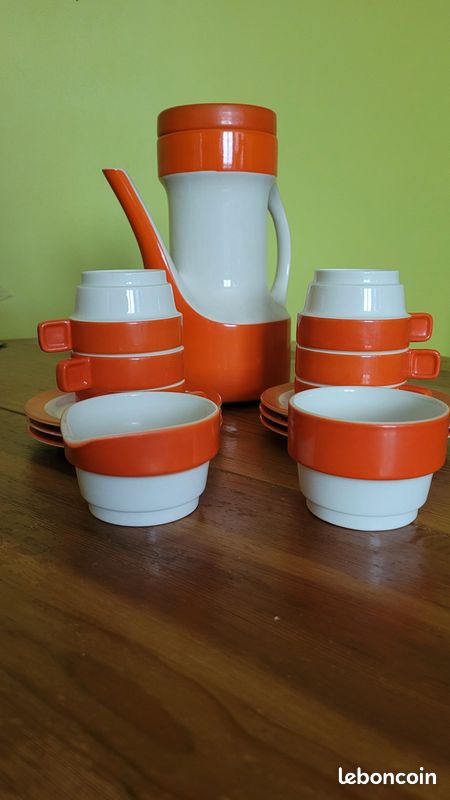 Service à café vintage - colleteur (image 1)
