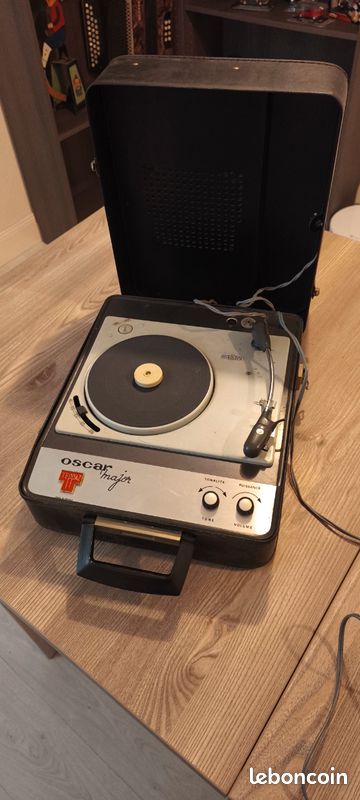 Tourne-disque Teppaz Oscar – Avec MP3, Ampli 2.1 Et Entrée Audio – France – Occasion