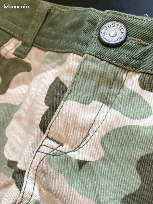 Short khaki pour enfants 'justice' (image 3)