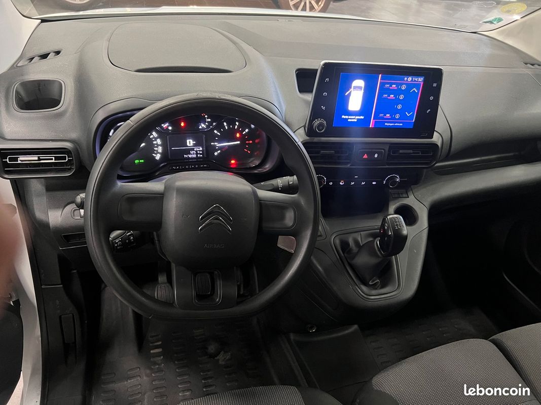 Citroën Berlingo 1.5 BlueHDi TURBO 16V FAP S&S 102 cv TVA RECUPERABLE / Financement possible (image 3)