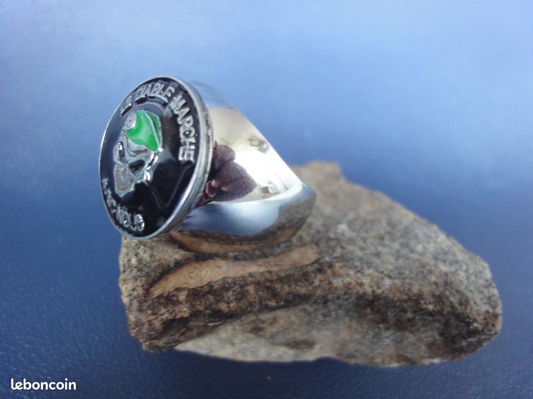 Bague 'Le diable marche avec nous ' de la légion étrangère (image 2)
