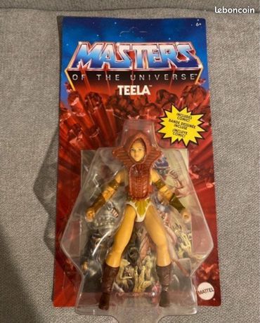 Lot De 4 Figurines MOTU - Maîtres De L'Univers - Vintage (État Correct)