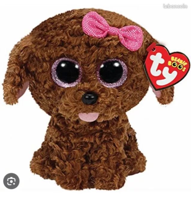 Ty Beanie Babies peluche chien Maddie —Ty's Beanie plush Maddie