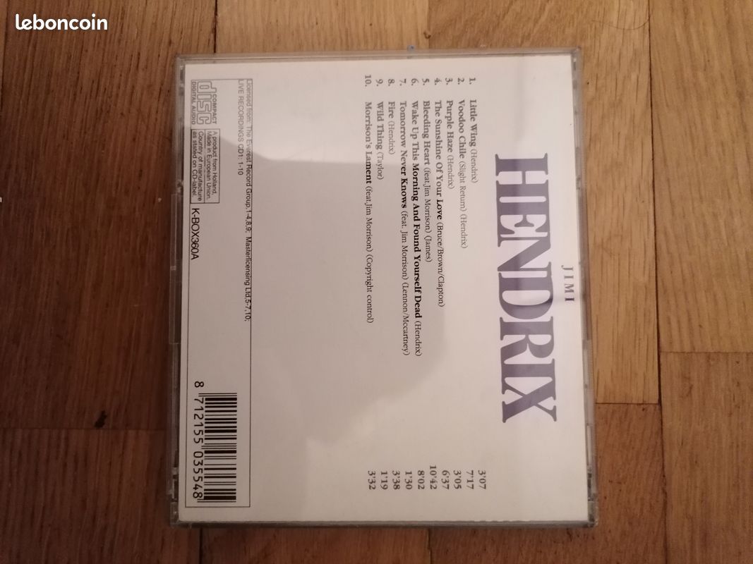3 CD Jimi Hendrix occasion (image 5)