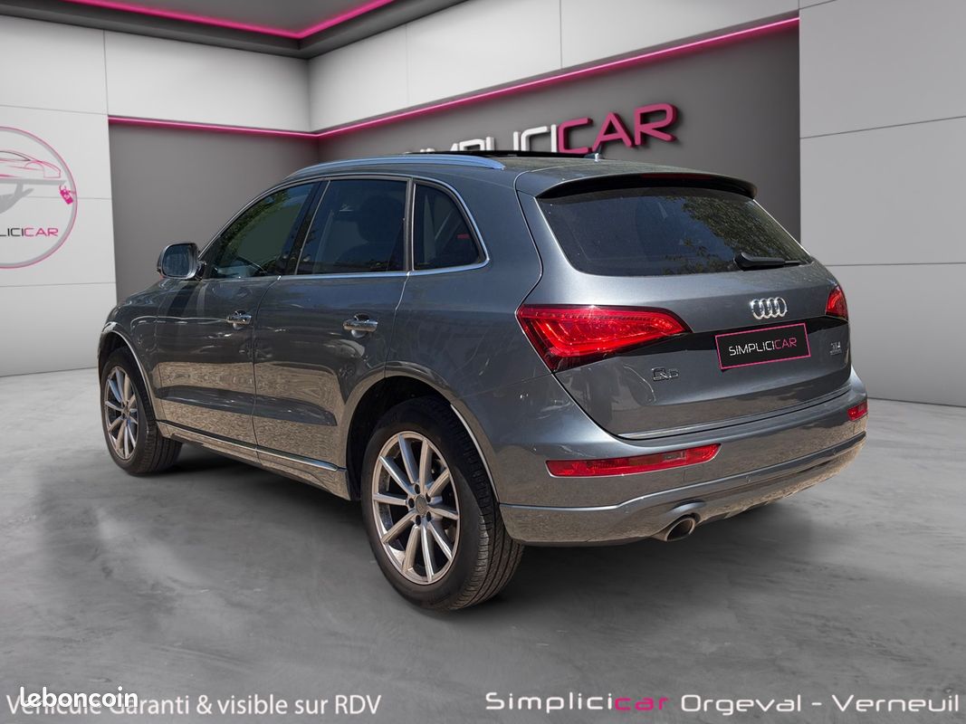 AUDI Q5 2.0 TDI 190 ADVANCED QUATTRO S TRONIC 190Ch Garantie 12 mois / RADAR AV + AR / TOIT OUVRANT / SIEGES ELECTRIQUES (image 6)