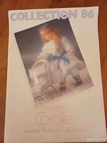 POUPEE COROLLE SIGNE catherine refabert de 1992 jamais servie signe