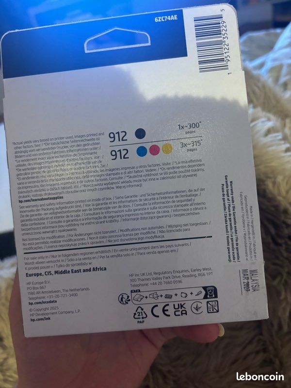 912Xl Cartouches Compatibles Pour Cartouche Hp 912 Xl 912Xl Pack Pour