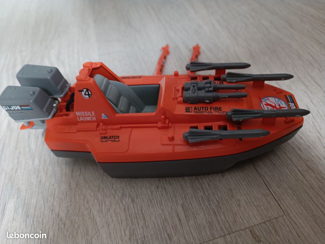 1990 bateau devil fish diable des mer gi joe hasbro - Jeux & Jouets
