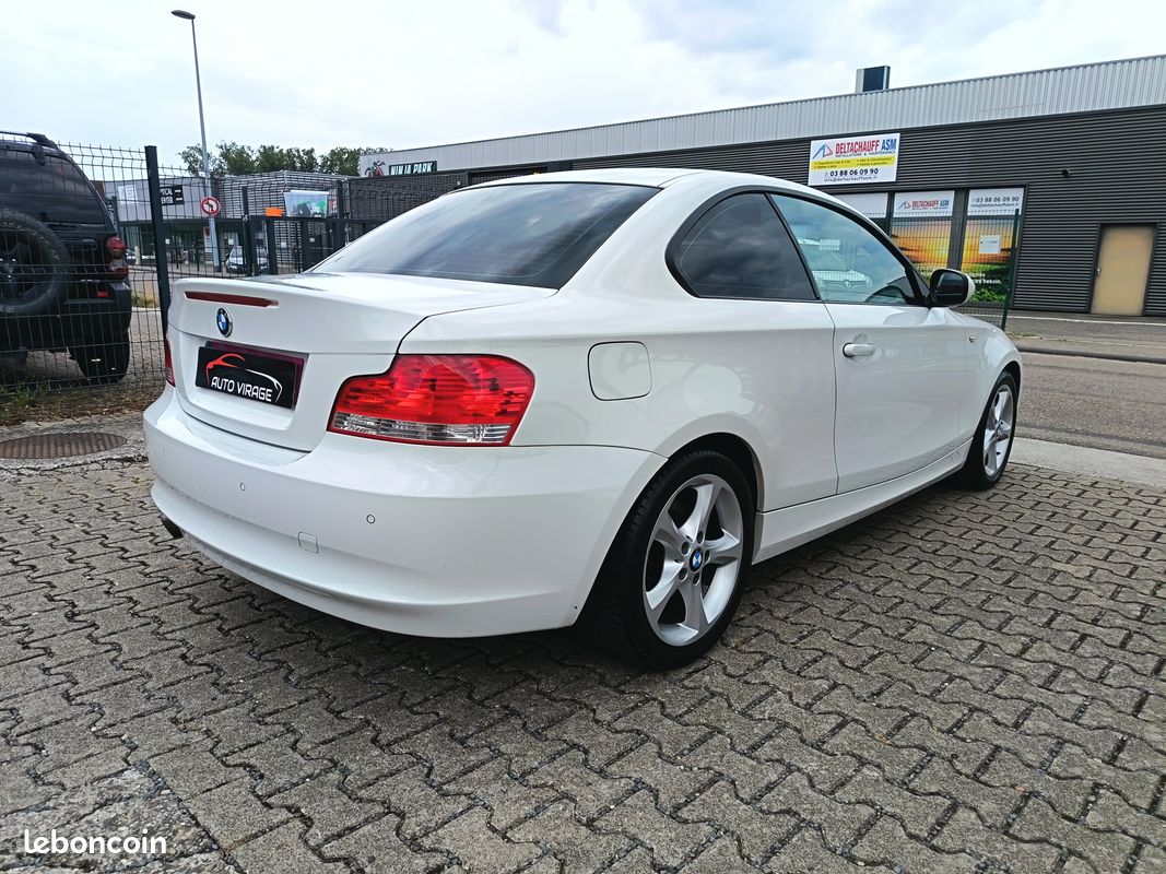 BMW Série 1 118d 143cv E82 Coupe Clim Régulateur Feux Auto Jantes 17 Radar AR 2.Main Garantie 12 Mois (image 3)