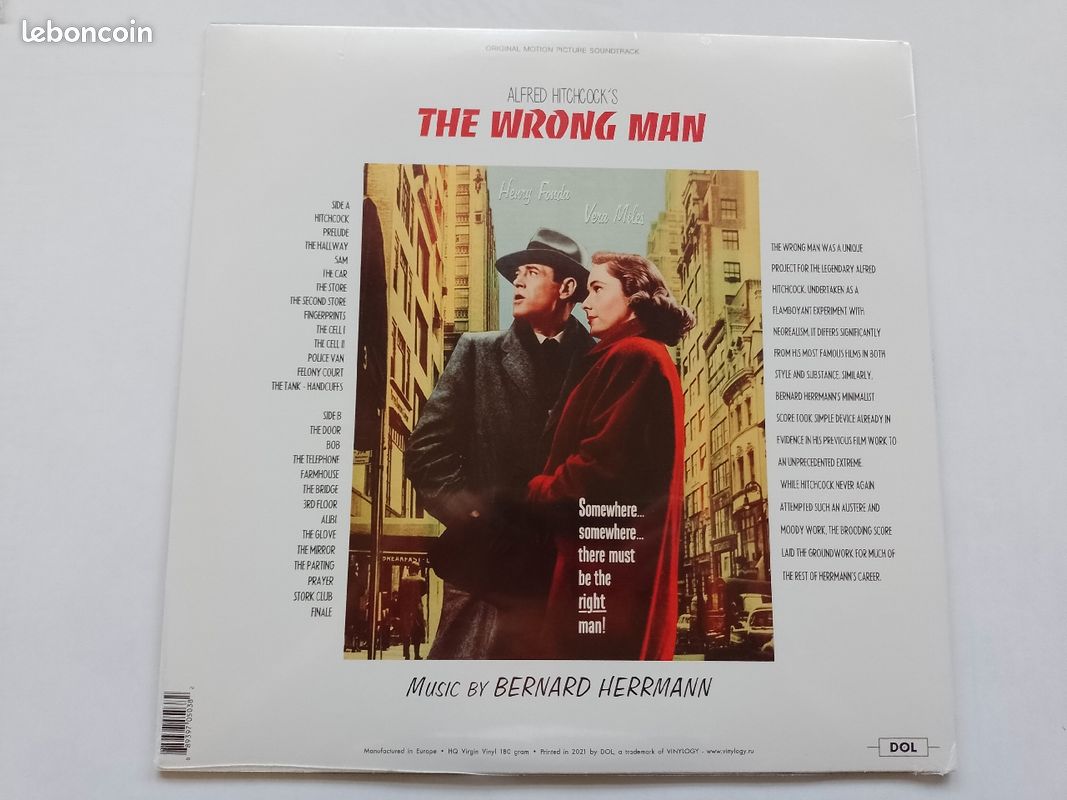 Vinyle THE WRONG MAN (image 2)