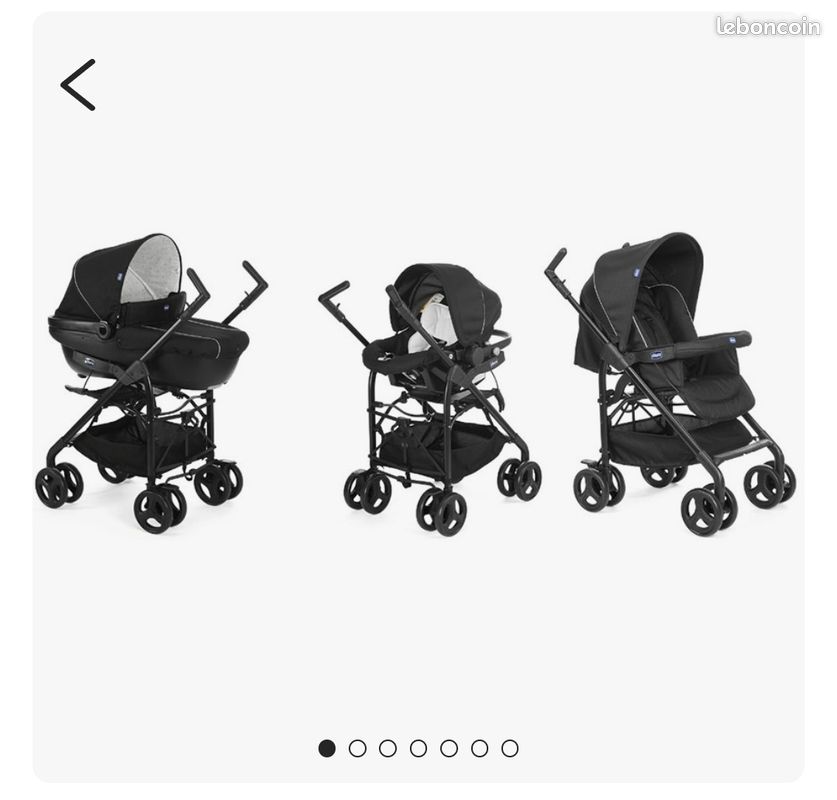 URGENT Possette Trio Sprint Chicco (image 1)