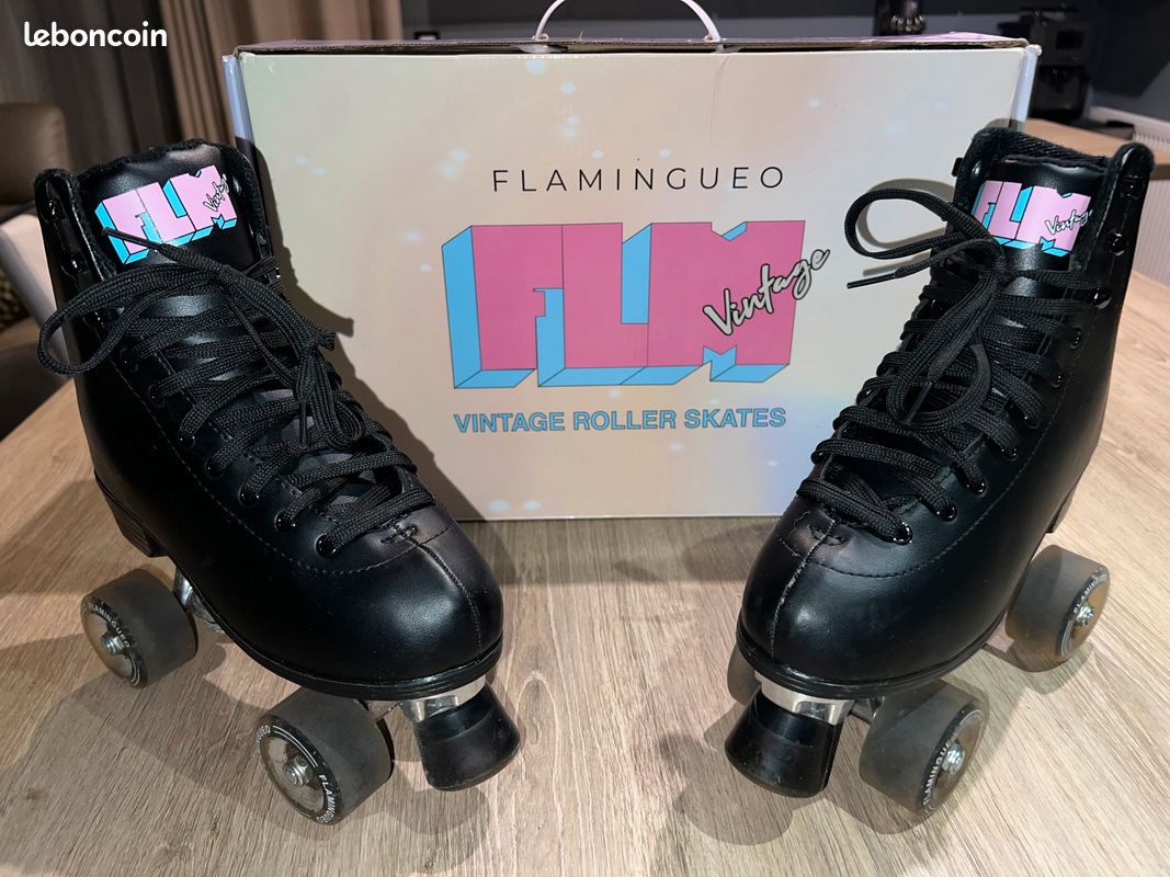 Rollerblade Lightning Vintage – Chaussures De Patin à Roulettes En Super état – Taille 12