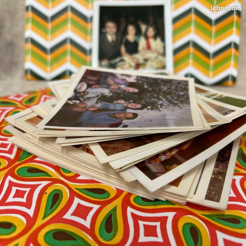 Lot De 15 Photos Anciennes Originales – Années 1970 – Portraits & Personnages – France
