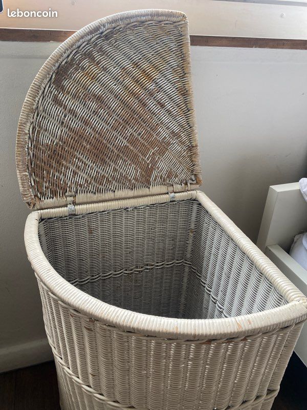 Panier à linge en osier (image 2)