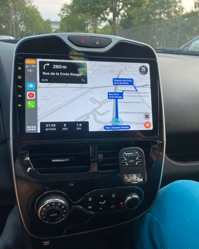 Autoradio Renault Zoé Carplay Sans Fil Android Auto GPS Ecran